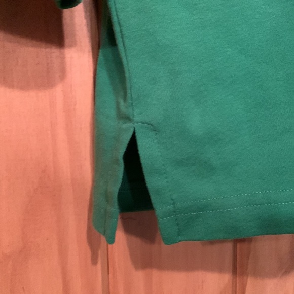 🎄TAPESTRY PATCH SANTA TOP SZ S - Picture 4 of 5